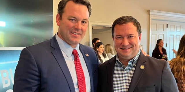 Georgia Lt. Gov. Burt Jones and Georgia State Sen. Jason Anavitarte