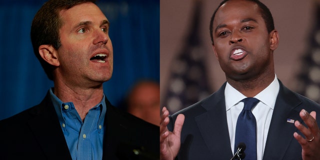 Andy Beshear and Daniel Cameron