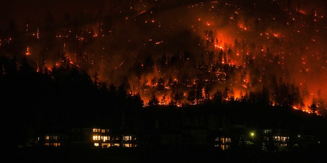 McDougall Creek wildfire