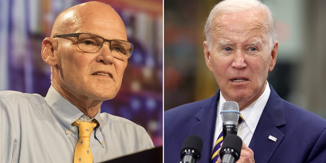 James Carville and Joe Biden