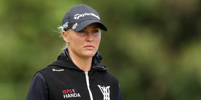 Charley Hull on the final day of the AIG Women's Open