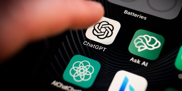 chatgpt on smartphone app menu