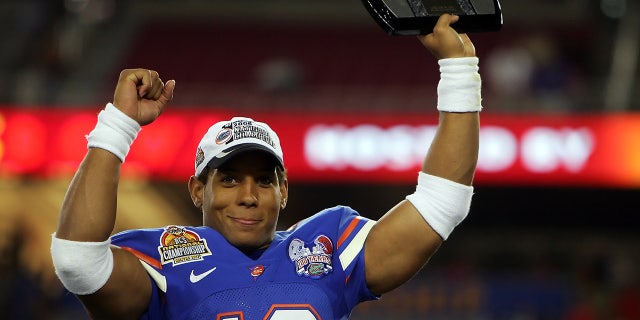 Chris Leak at the national championship