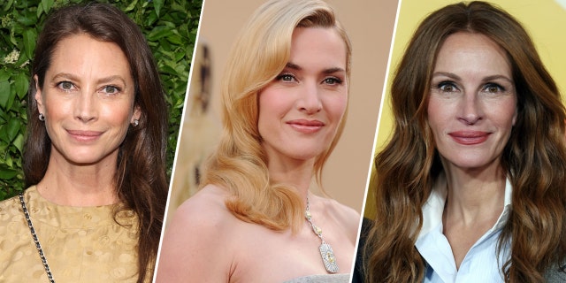 Christy Turlington, Kate Winslet and Julia Roberts are against plastic surgery