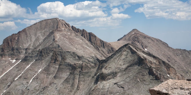 Mountains in Colorado's Rocky Mountain National Park
