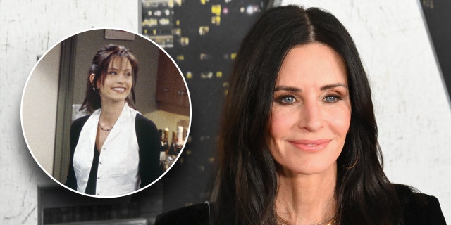 Courteney Cox as Monica in Friends