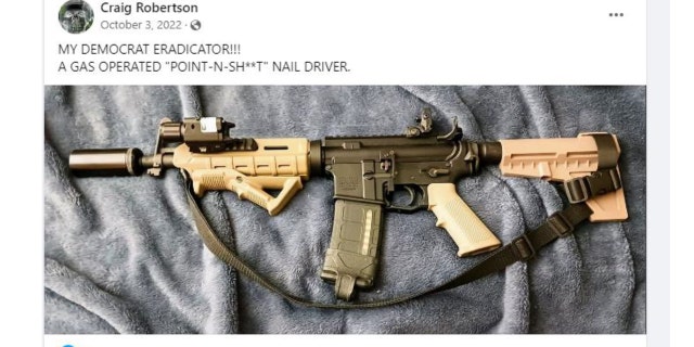 Craig Robertson Nail Driver image from criminal complaint