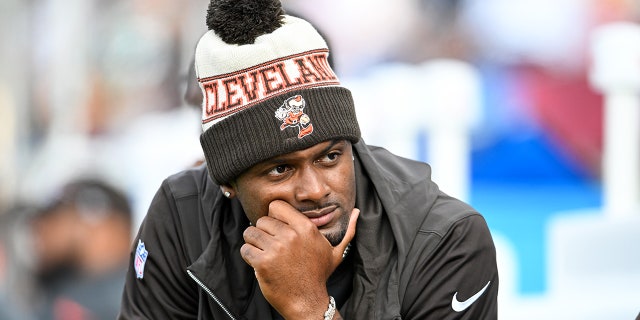 Deshaun Watson on sideline