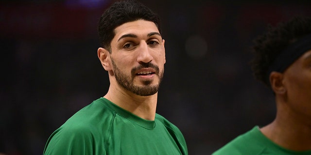 Enes Freedom with the Celtics