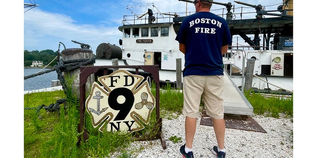 "Fire Fighter" in Mystic, Conn.