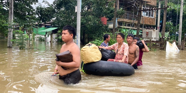 Myanmar flooding 