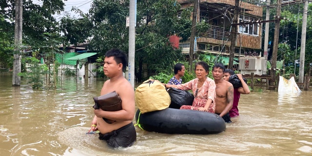 Myanmar flooding