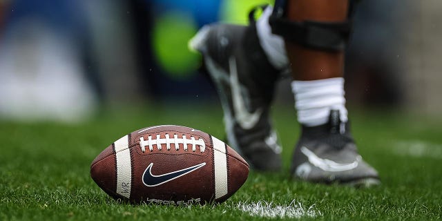 A football at Penn State