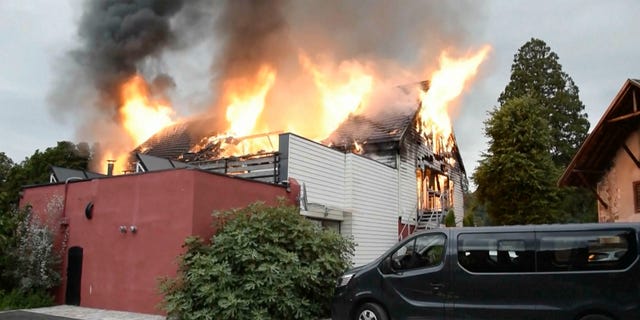 France vacation home fire