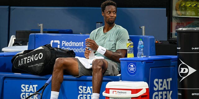 Gael Monfils at the Atlanta Open