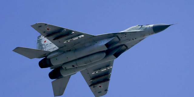 MIg-29 fighter jet