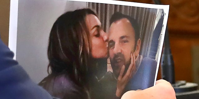 Karen Read kisses O'Keefe