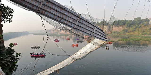 Machchhu river, bridge