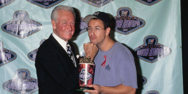 Bob Barker and Adam Sandler