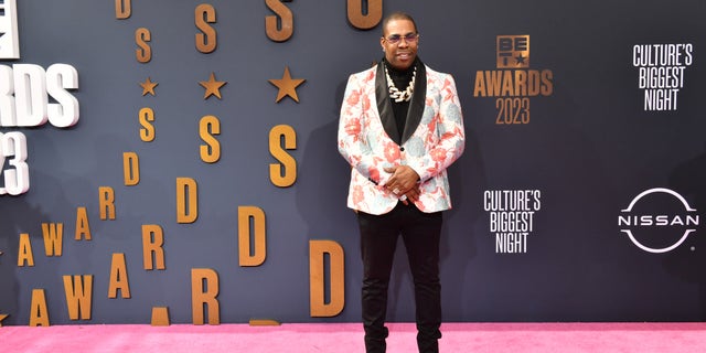 Busta Rhymes red carpet