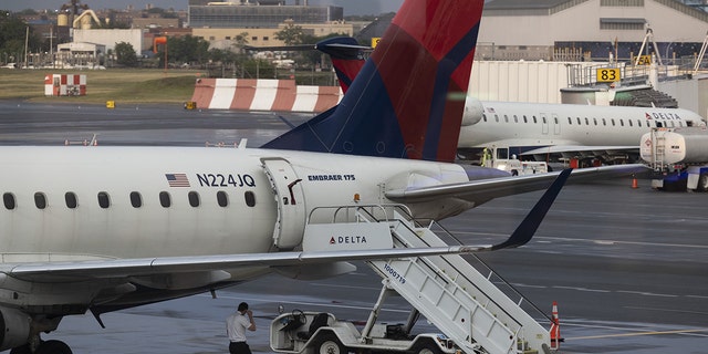 The tail of a Delta plane