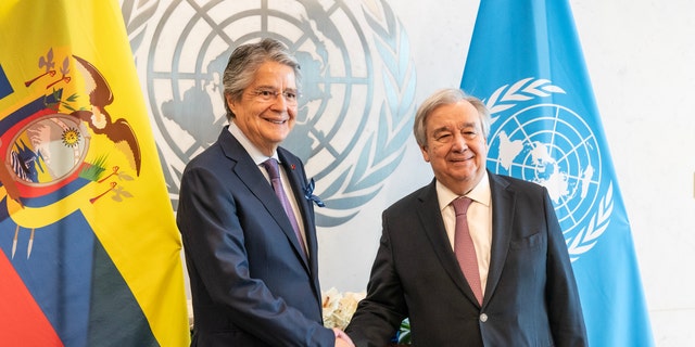 UN secretary-general meets with Ecuador's president