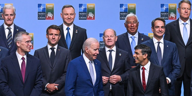 Biden and other NATO leaders