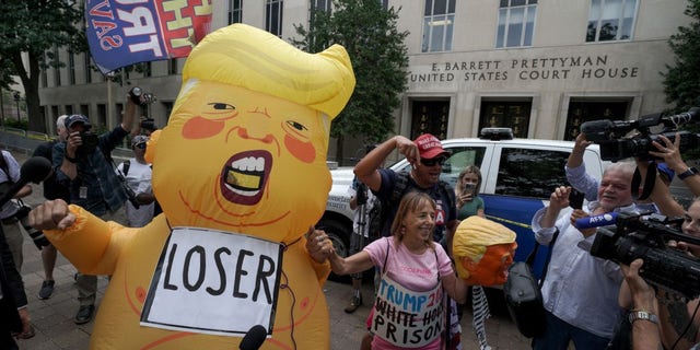 Trump protesters