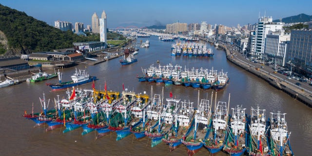 Fishing fleet chinese