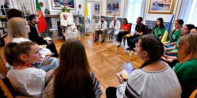 Pope Francis Ukraine Portugal World Youth Day