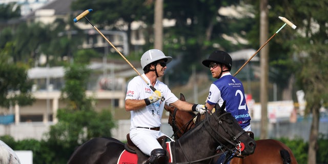 Prince Harry Nacho Figueras polo match