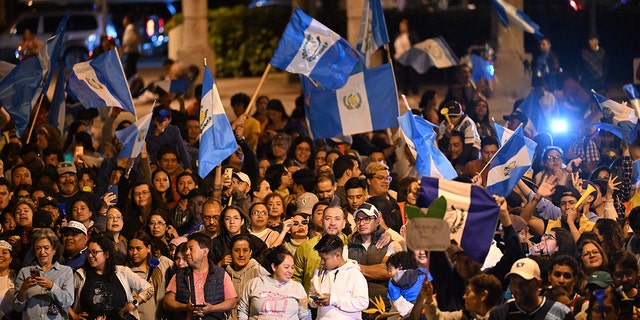 Guatemalans in the street