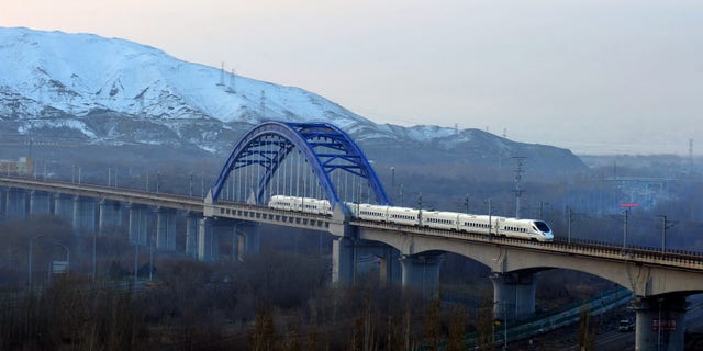 High-speed train in China