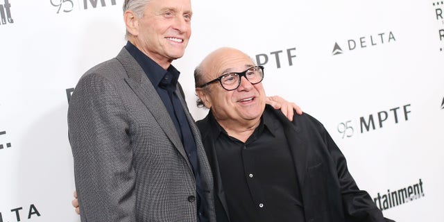 Michael Douglas and Danny DeVito