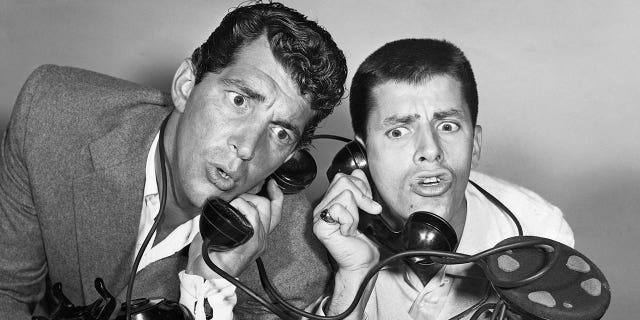 Jerry Lewis and Dean Martin