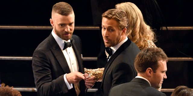 Justin Timberlake and Ryan Gosling