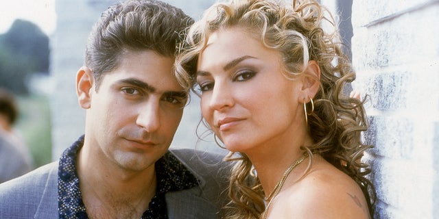 Michael Imperioli and Drea de Matteo in "The Sopranos"