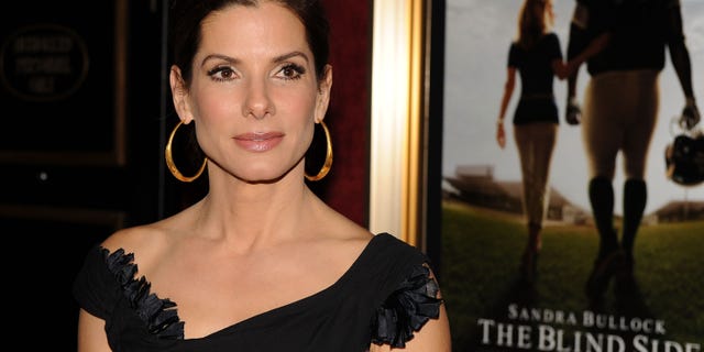 photo of Sandra Bullock at Blind Side premiere