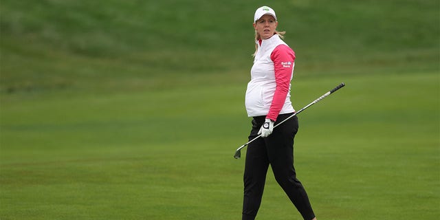 Amy Olson at the U.S. Open