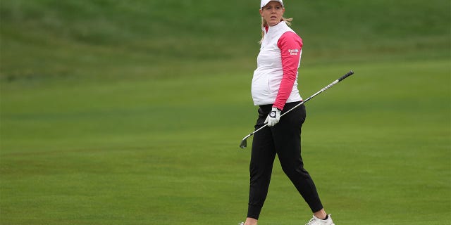 Amy Olson at the U.S. Open