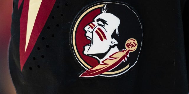 A Florida State Seminoles logo on basketball shorts