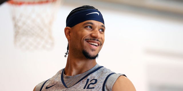 Josh Hart with the USA Basketball Men's National Team