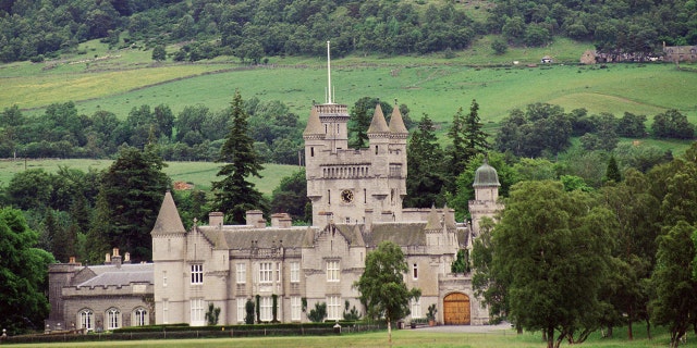 A scenic view of Balmoral Castle