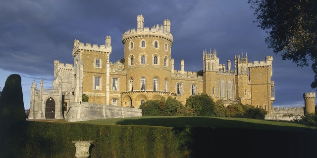 A landscape view of Belvoir Castle in Leicestershire