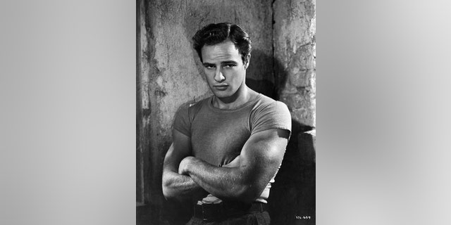 Marlon Brando, in character as Stanley Kowalski from Tennessee Williams A Streetcar Named Desire.