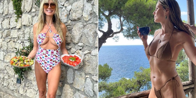 Heidi Klum on vacation