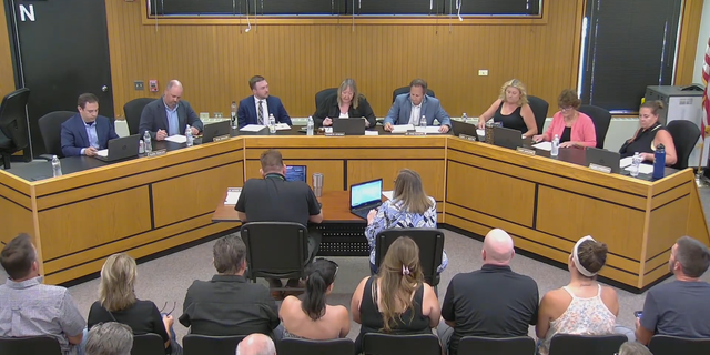 School board meeting