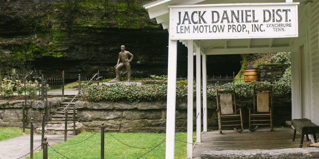 A Jack Daniel's distillery sign