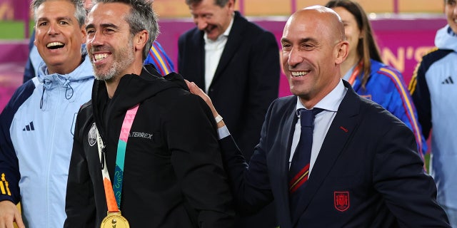 Jorge Vilda and Luis Rubiales