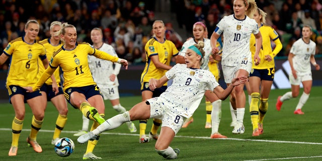 Julie Ertz controls